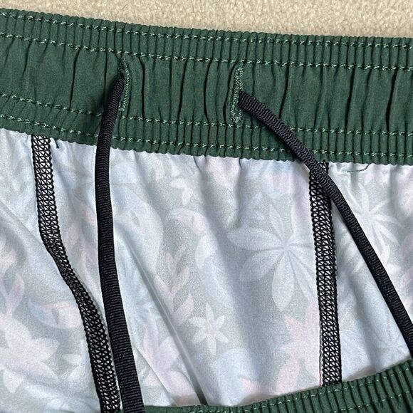 Chubbies Short Mens 2XL Green Athletic 2 in 1 Lined Elastic Waist Performance 7" - Picture 8 of 12